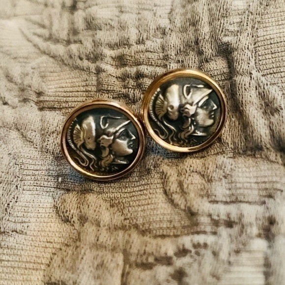 ✨Vintage Coin Earrings Studs ✨ - Picture 2 of 5